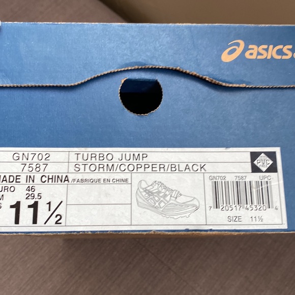 Men’s ASICS Turbo Jump Pole Vaulting Shoes - Picture 8 of 9